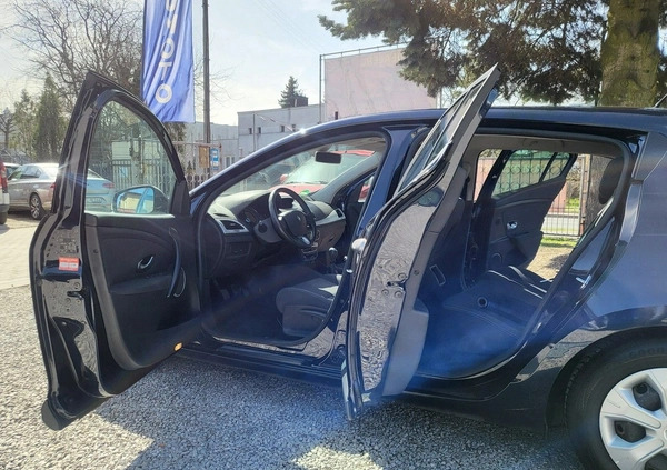 Renault Megane cena 21900 przebieg: 91371, rok produkcji 2009 z Gliwice małe 596